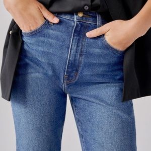 Derek Lam- FRANKIE HIGH RISE STRAIGHT JEANS